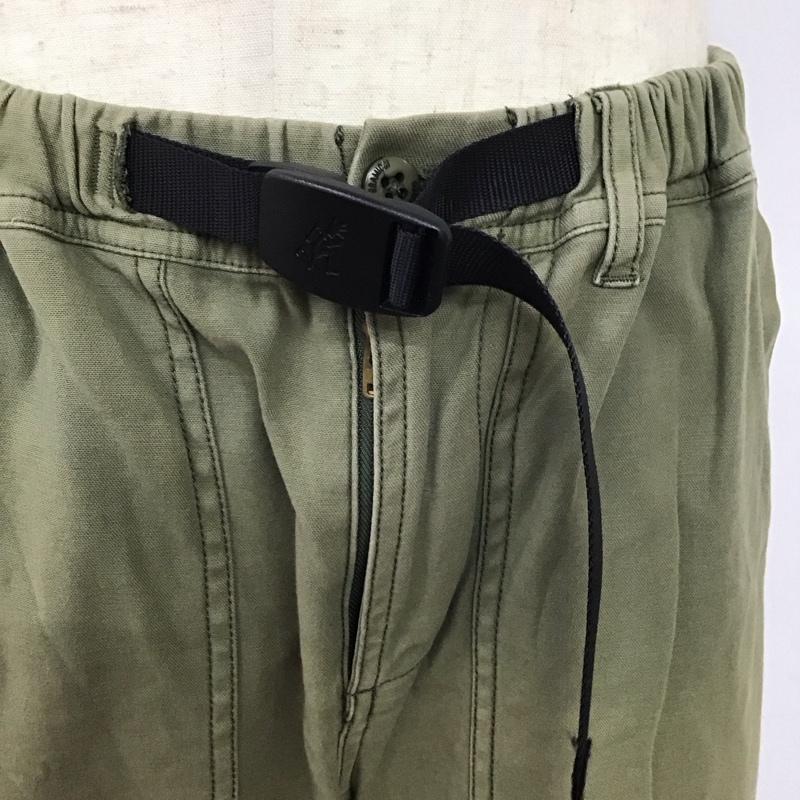 グラミチ GRAMICCI パンツ ワークパンツ、ペインターパンツ GMP-19F1140-1 ミリタリーパンツ ワイドパンツ M 無地 カーキ / カーキ /  メンズ USED 古着 中古 10117477