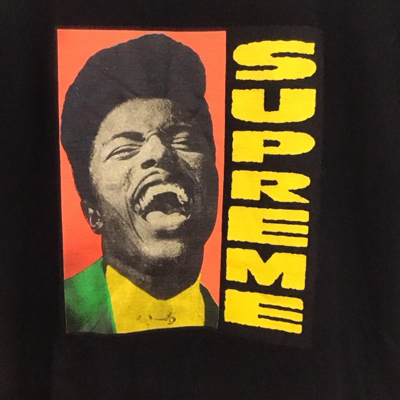 シュプリーム Supreme Tシャツ 半袖 2011 Rock N Roll Tee リトルリチャード プリントTシャツ M プリント 黒 / ブラック /  メンズ USED 古着 中古 10140985