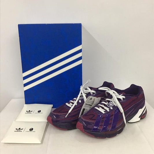 アディダス adidas スニーカー スニーカー JH6362 ORKETRO BAPE A BATHING APE 27cm 箱有 27.0cm ロゴ、文字 紫 / パープル /  メンズ USED 古着 中古 10135282