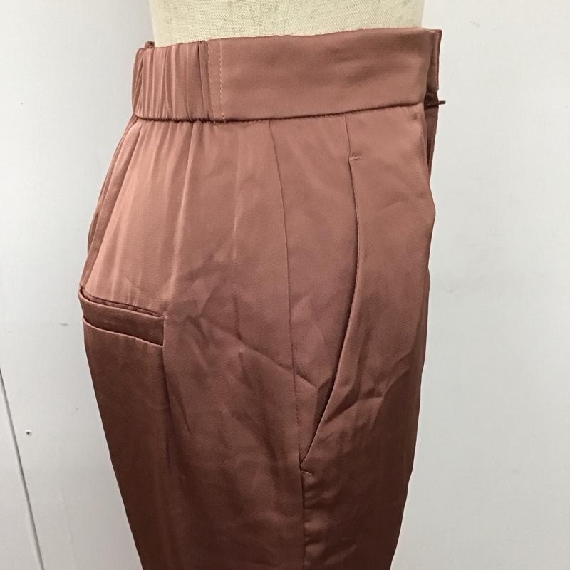 リエンダ rienda パンツ スラックス 110EA631-0640 センタープレスJWフレアPT カジュアルパンツ スラックス S 無地 桃 / ピンク /  レディース USED 古着 中古 10115175