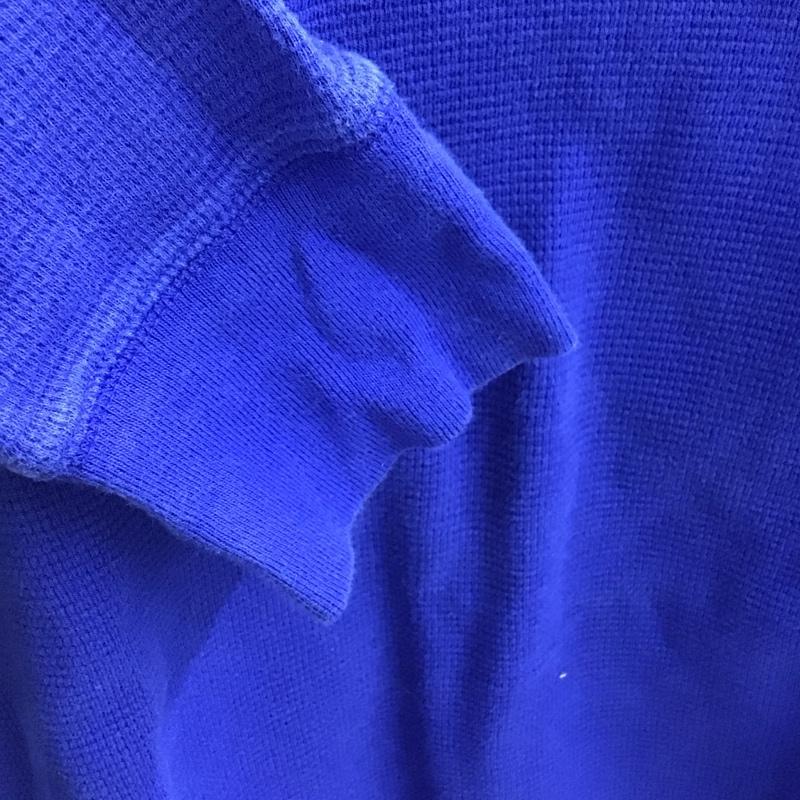 ポロラルフローレン POLO RALPH LAUREN カットソー 長袖 長袖カットソー クルーネックカットソー プリントカットソー L ロゴ、文字 青 / ブルー /  メンズ USED 古着 中古 10147497