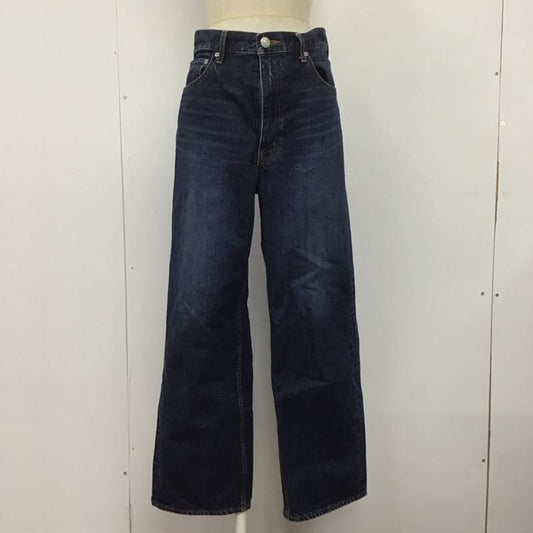 アズールバイマウジー AZUL BY MOUSSY パンツ デニム、ジーンズ 250CAA11-553A HIGH WAIST DENIM WIDE XL 無地 青 / ブルー /  レディース USED 古着 中古 10107403