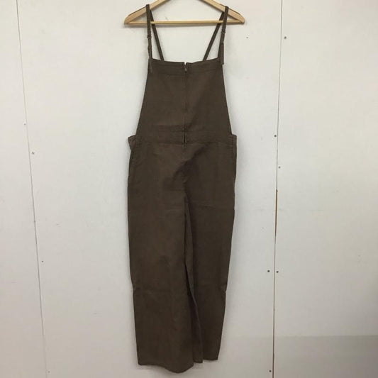 サマンサモスモスブルー Samansa Mos2 blue ワンピース・ドレス・オールインワン ワンピース・ドレス・オールインワン オールインワン ノースリーブ ワイドパンツ FREE 無地 茶 / ブラウン /  レディース USED 古着 中古 10142042