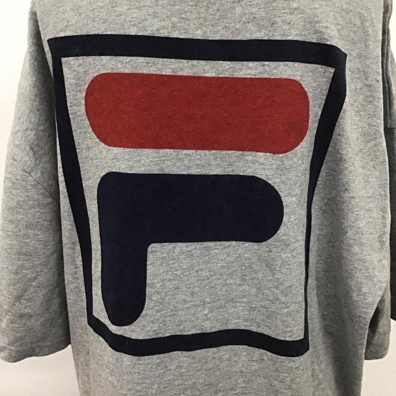 ロデオクラウンズ Rodeo Crowns ワンピース ロングスカート 420CSA01-0360 FILA PEAC カットワンピース FREE ロゴ、文字 灰 / グレー /  レディース USED 古着 中古 10112578