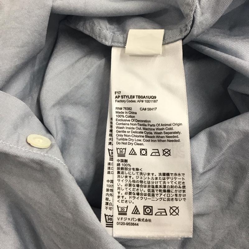 ティンバーランド Timberland シャツ、ブラウス 長袖 XL 無地 水色 / ライトブルー /  メンズ USED 古着 中古 10121883