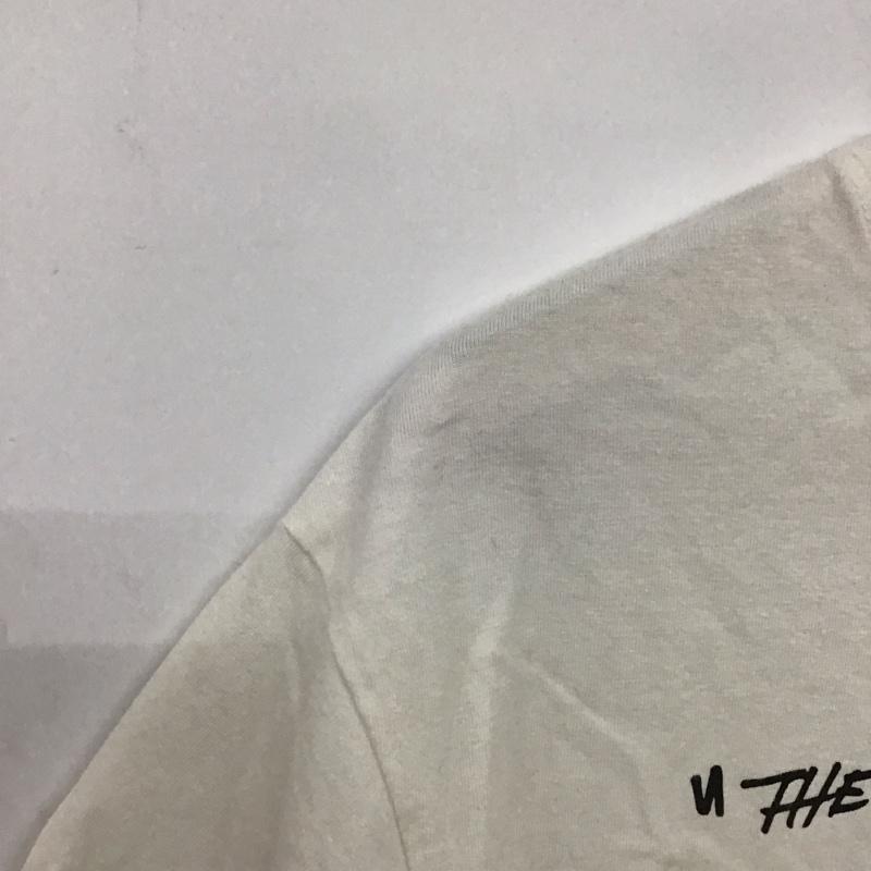 ローファッジ RAW FUDGE Tシャツ 半袖 半袖カットソー プリントTシャツ クルーネックカットソー S プリント 白 / ホワイト /  メンズ USED 古着 中古 10141458