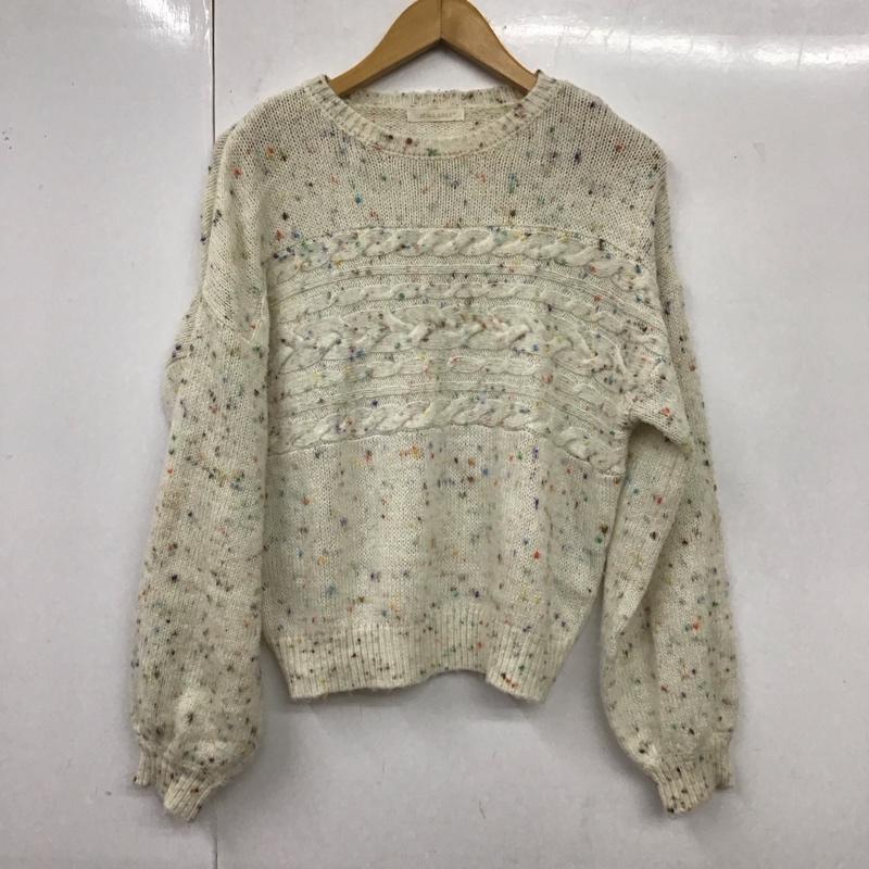 エヘカソポ ehka sopo ニット、セーター 長袖 M  マルチカラー / マルチカラー /  レディース USED 古着 中古 10120181