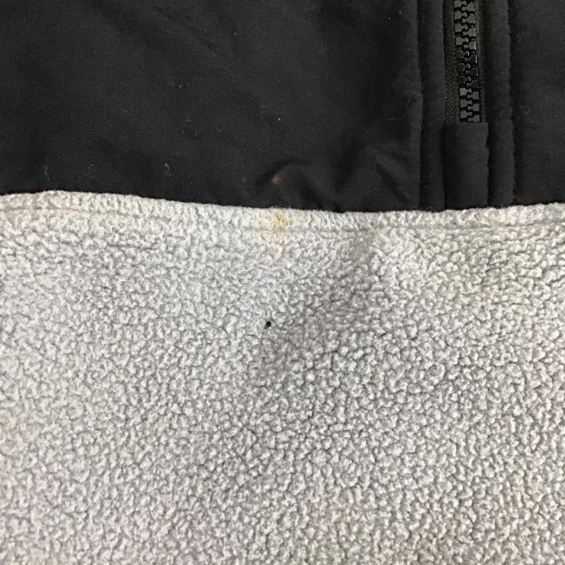 ザノースフェイス THE NORTH FACE ジャケット、上着 ジャケット、ブレザー nf0a3mmtk1c デナリアノラックジャケット フリースジャケット L ロゴ、文字 黒 / ブラック / X 灰 / グレー /  メンズ USED 古着 中古 10128697
