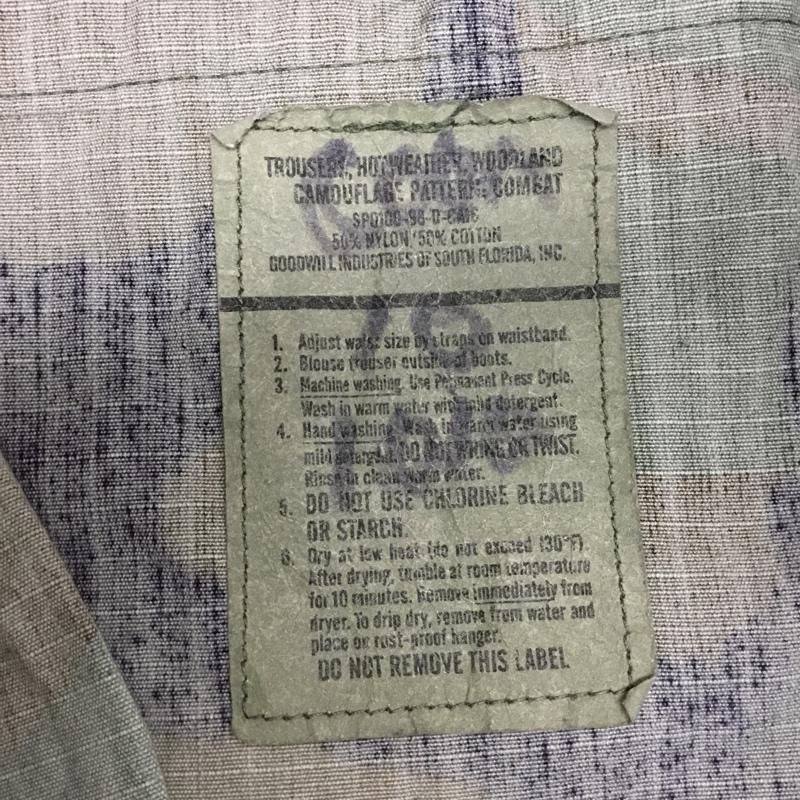 ミリタリー ミリタリー パンツ ワークパンツ、ペインターパンツ ミリタリーパンツ 古着 ワイドパンツ カジュアルパンツ ストレートパンツ M カモフラージュ柄・迷彩 マルチカラー / マルチカラー /  メンズ USED 古着 中古 10122288