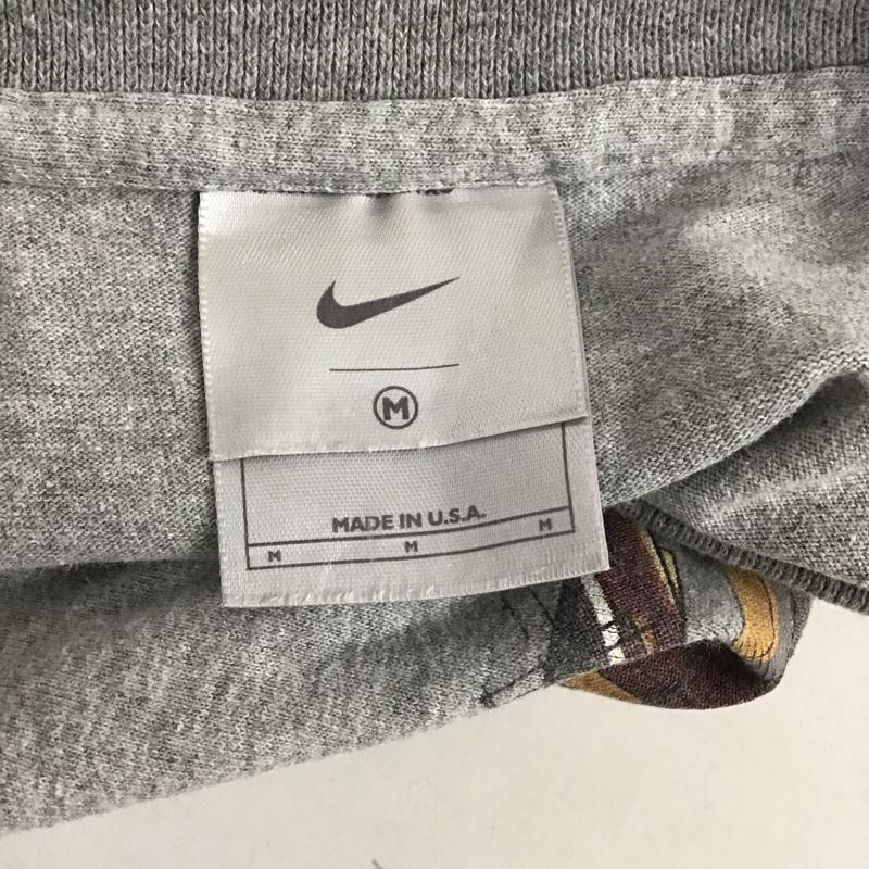 ナイキ NIKE Tシャツ 半袖 USA M プリント 灰 / グレー /  メンズ USED 古着 中古 10128351