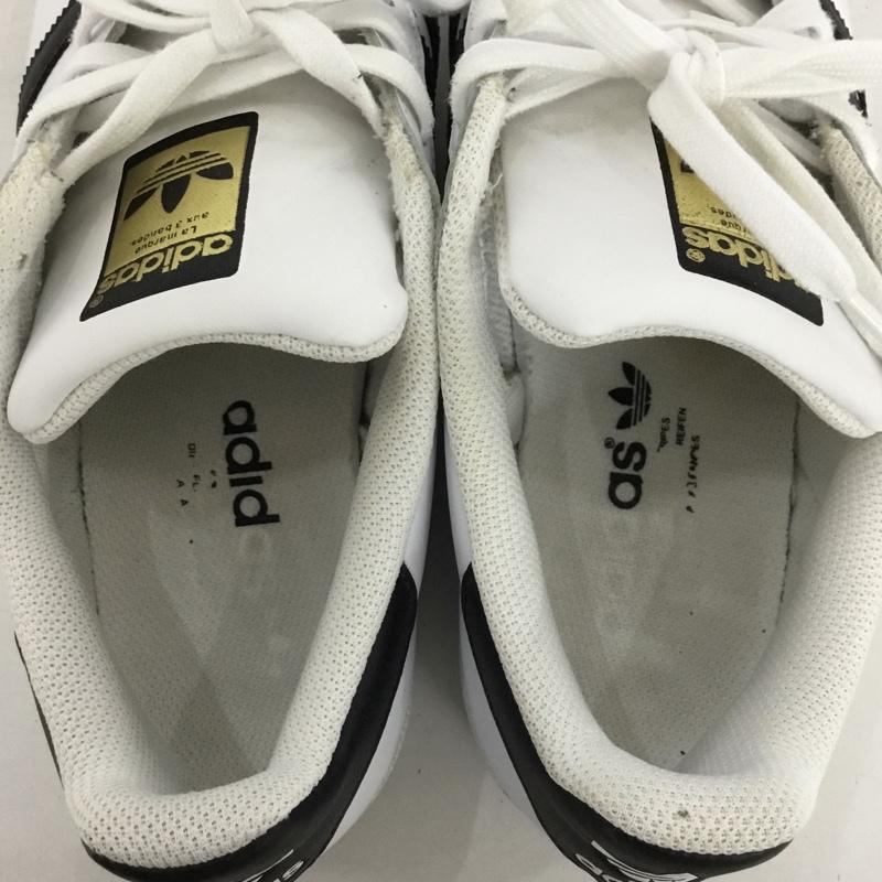 アディダス adidas スニーカー スニーカー C77124 SUPERSTAR スーパースター 26.5cm 26.5cm ロゴ、文字 白 / ホワイト / X 黒 / ブラック /  メンズ USED 古着 中古 10148407