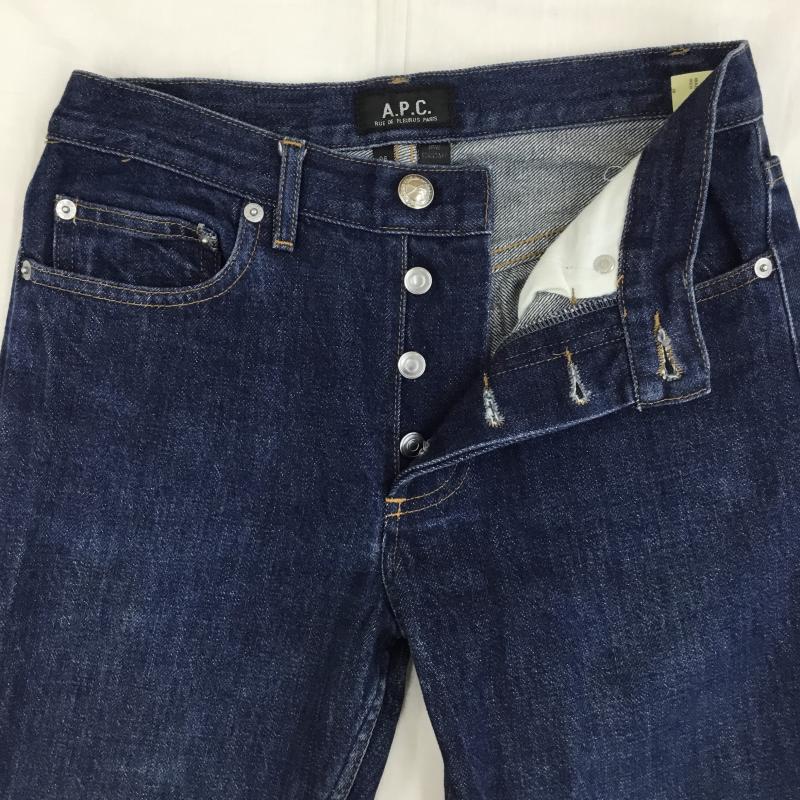 アーペーセー A.P.C. パンツ デニム、ジーンズ 26インチ 無地 インディゴ / インディゴ /  レディース USED 古着 中古 10139914