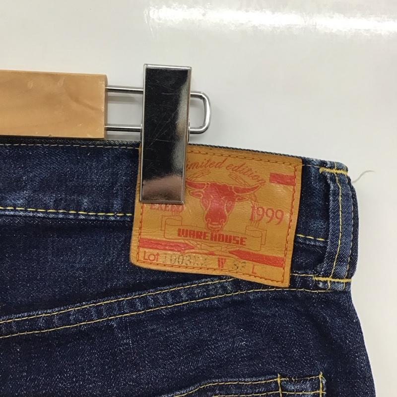 ウエアハウス WAREHOUSE パンツ デニム、ジーンズ 1003XX Limited edition W33 33インチ 無地 インディゴ / インディゴ /  メンズ USED 古着 中古 10113928