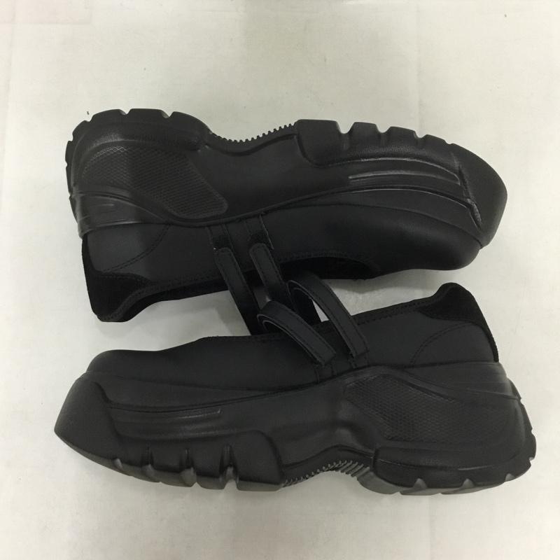 ザラ ZARA カジュアルシューズ カジュアルシューズ 5804 510 800 メリージェーン バレエシューズ 厚底 EU35 無地 黒 / ブラック /  レディース USED 古着 中古 10138108