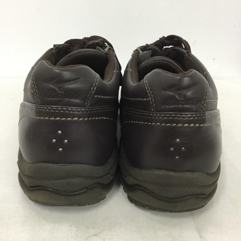 ミズノ MIZUNO スニーカー スニーカー 5KF-04058 ウォーキングシューズ 26.5cm 26.5cm ロゴ、文字 茶 / ブラウン /  メンズ USED 古着 中古 10139977