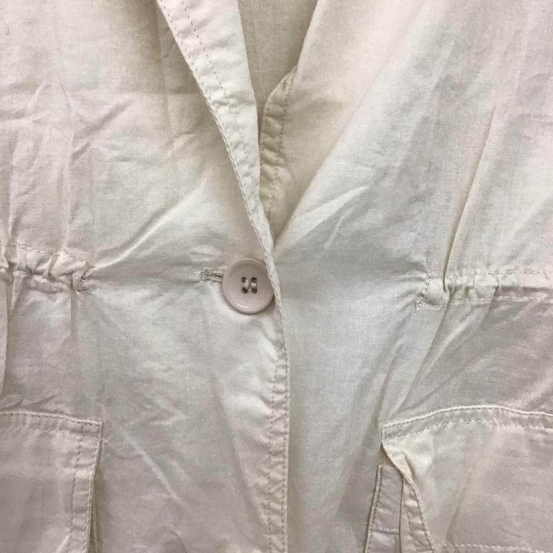 アズールバイマウジー AZUL BY MOUSSY ベスト ベスト 250hsm30-287c ドロストリングシアーベスト ノースリーブカットソー FREE 無地 白 / ホワイト /  レディース USED 古着 中古 10142693