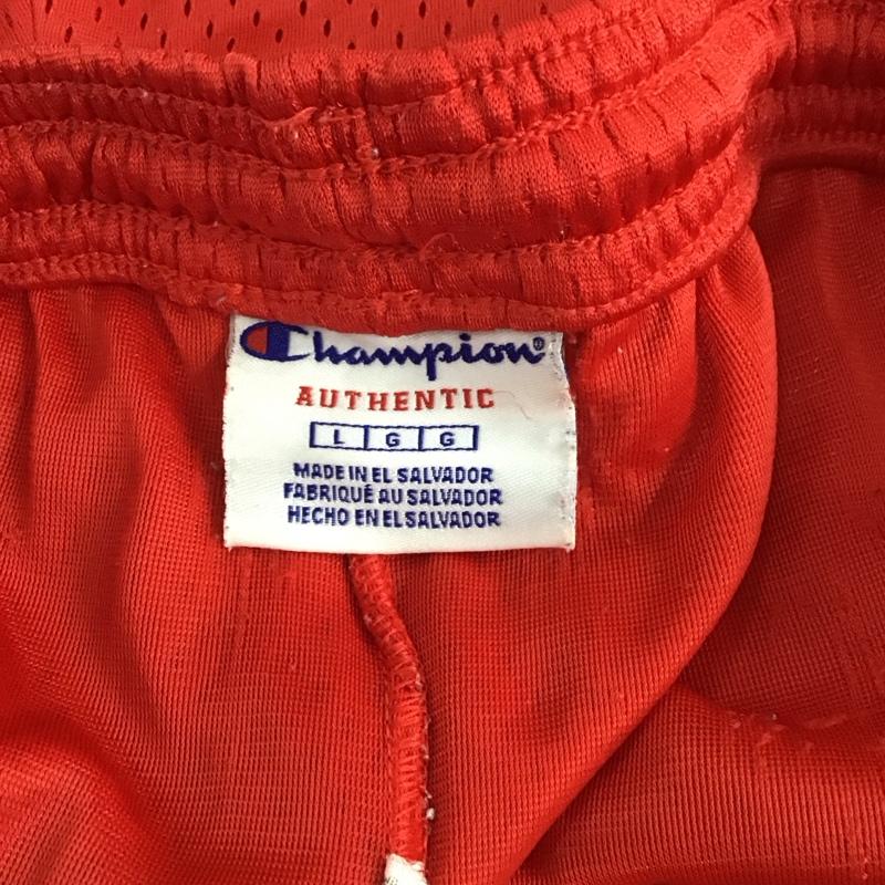 チャンピオン Champion パンツ ショートパンツ ショートパンツ ハーフパンツ カジュアルパンツ L 無地 赤 / レッド /  メンズ USED 古着 中古 10123548