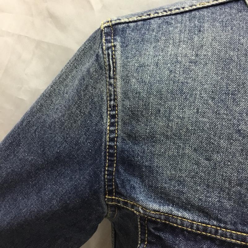 ナンバーナイン デニム NUMBER (N)INE DENIM ジャケット、上着 ジャケット、ブレザー デニムジャケット カラージャケット 長袖ジャケット ブルゾン Gジャン S 無地 インディゴ / インディゴ /  メンズ USED 古着 中古 10118656