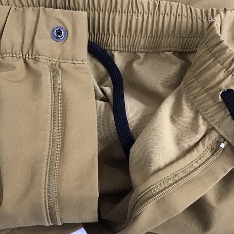 ザノースフェイス THE NORTH FACE パンツ ワークパンツ、ペインターパンツ nb81711 ドーロライトパンツ ワイドパンツ ストレッチパンツ L ロゴ、文字 ベージュ / ベージュ /  メンズ USED 古着 中古 10130610