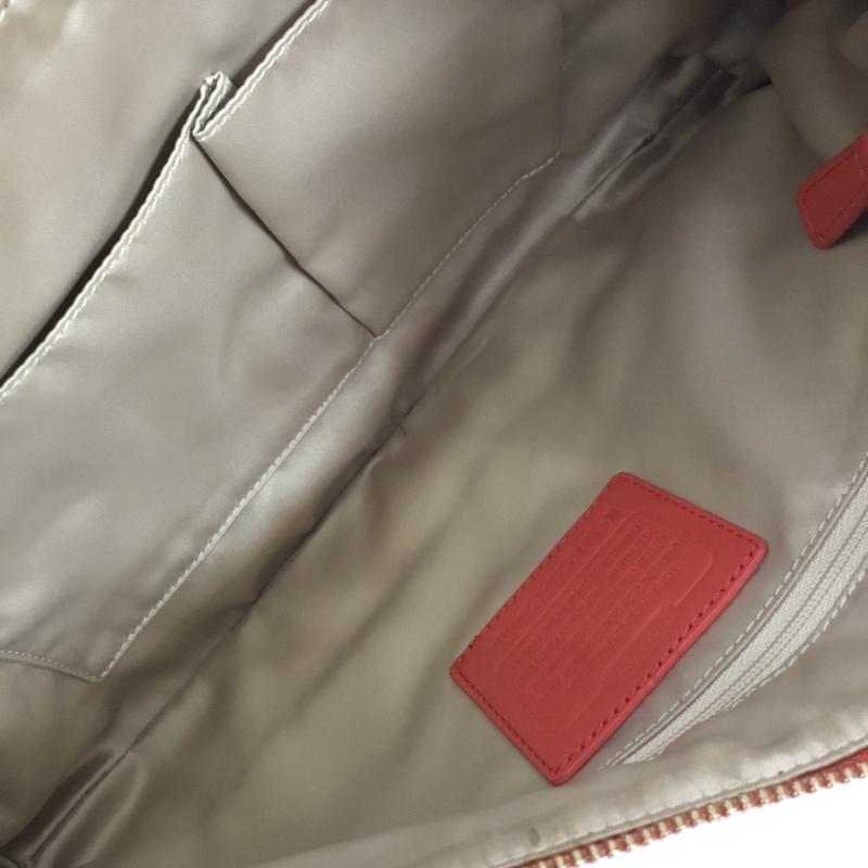 コーチ COACH ショルダーバッグ ショルダーバッグ F24404 レザー ロゴ、文字 橙 / オレンジ /  レディース USED 古着 中古 10144889