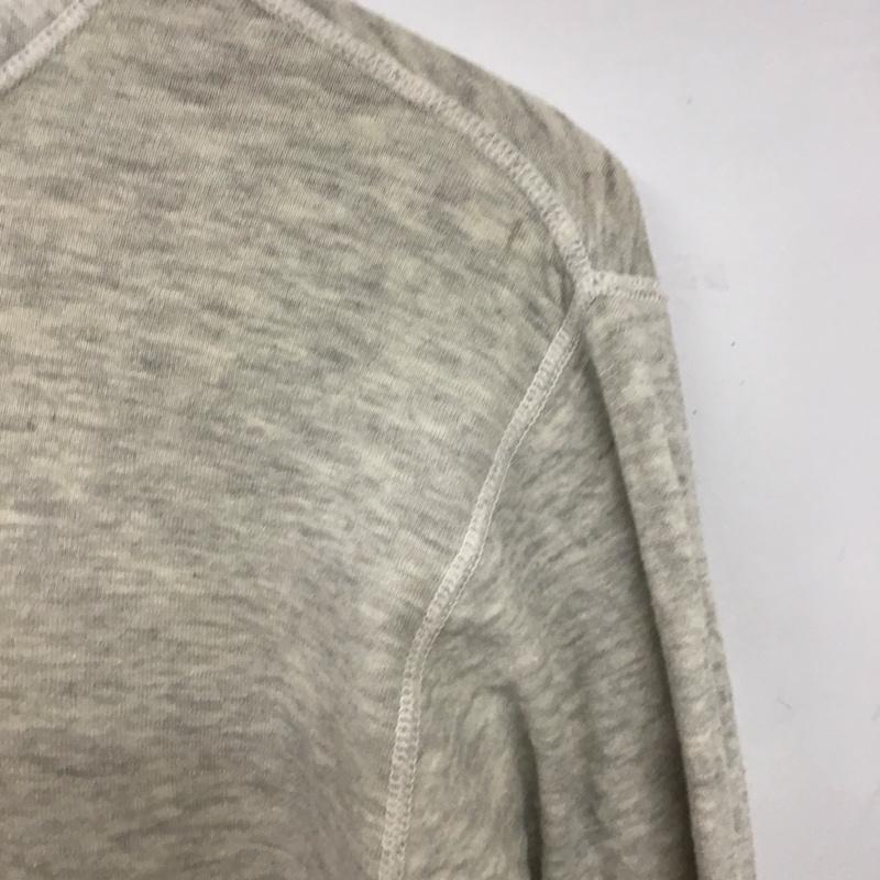 古着 USED カットソー 長袖 長袖カットソー ヘンリーネックカットソー 古着 duofold M 無地 灰 / グレー /  メンズ USED 古着 中古 10148825