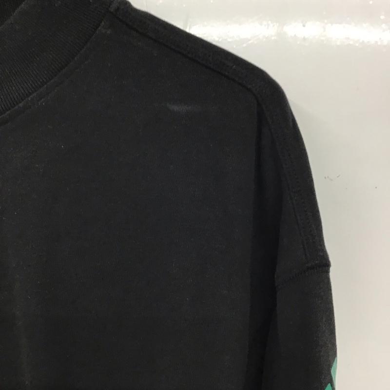 アディダス adidas Tシャツ 長袖 JN4849 EQT GFX TEE Long Sleeve XXL ロゴ、文字 X プリント 黒 / ブラック /  メンズ USED 古着 中古 10134817