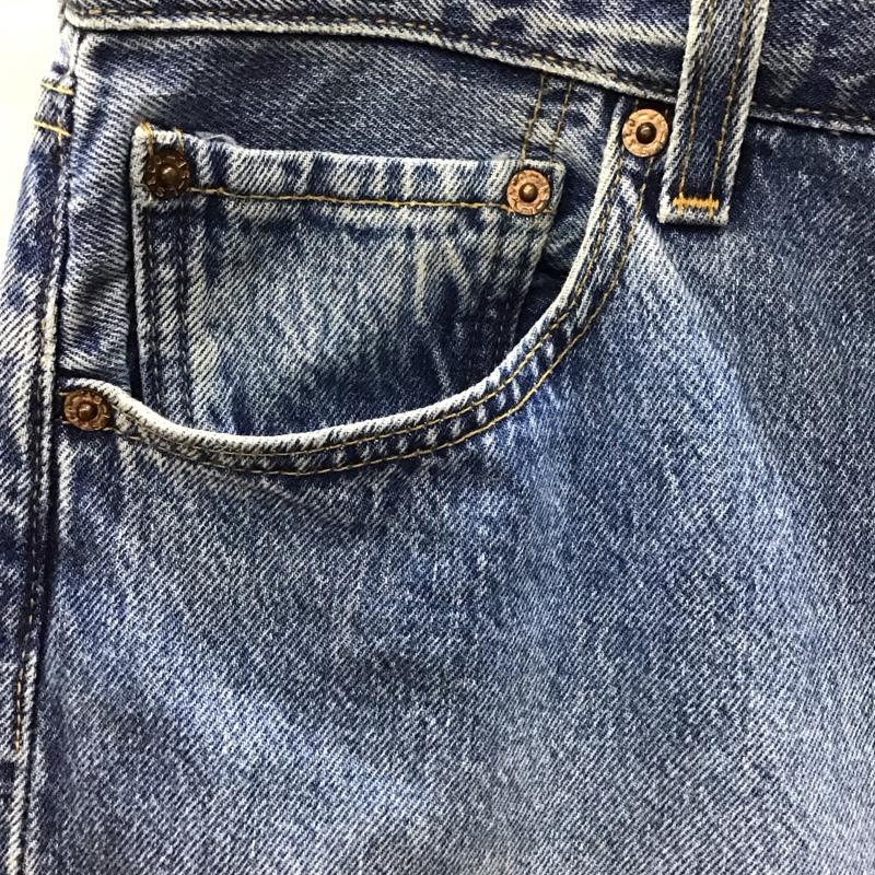 リーバイストラウスアンドコー Levi Strauss & co. パンツ デニム、ジーンズ デニムパンツ ストレートパンツ ワイドパンツ カジュアルパンツ 98年製 USA製 34 無地 インディゴ / インディゴ /  メンズ USED 古着 中古 10117441