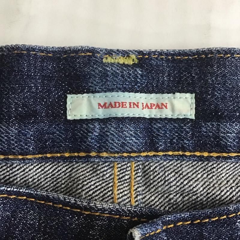 エターナル ETERNAL パンツ デニム、ジーンズ デニムパンツ ストレートパンツ ダメージジーンズ ワイドパンツ 34 総柄 インディゴ / インディゴ /  メンズ USED 古着 中古 10107200