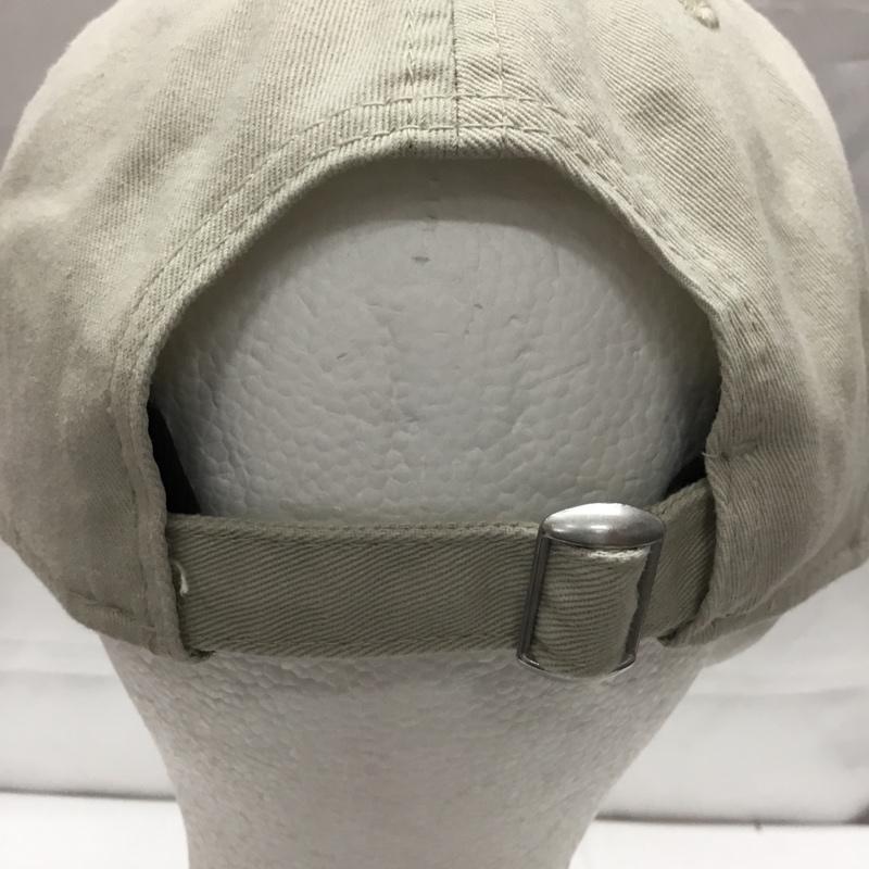 ニューエラ NEW ERA 帽子 キャップ NY ニューヨーク ヤンキース 9TWENTY ロゴ、文字 ベージュ / ベージュ /  メンズ USED 古着 中古 10109744