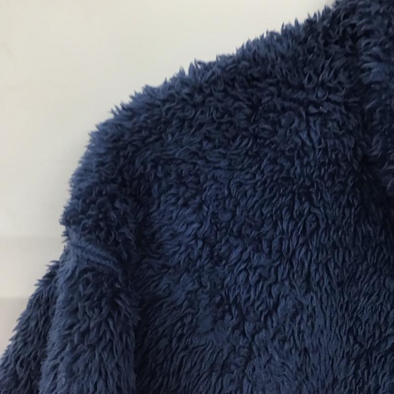 ユニクロ UNIQLO ジャケット、上着 ジャンパー、ブルゾン 341-440593 ファーリーフリースフルジップジャケット スタンドカラー L 無地 青 / ブルー /  メンズ USED 古着 中古 10140996