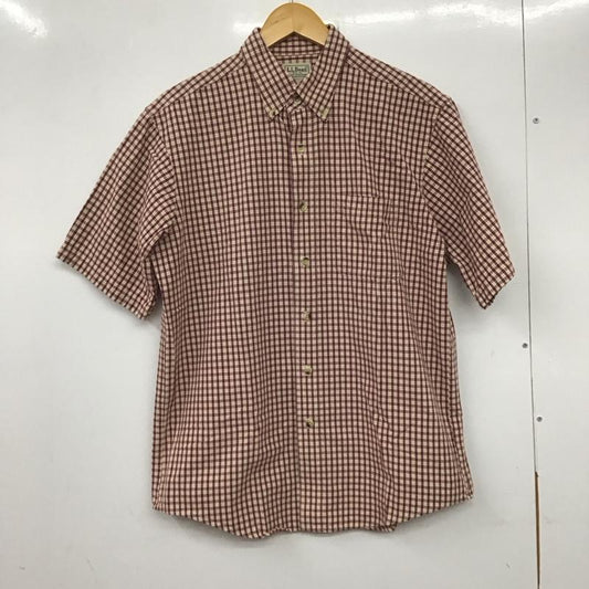 エルエルビーン L.L.Bean シャツ、ブラウス 半袖 半袖シャツ チェックシャツ ボタンダウンシャツ M チェック マルチカラー / マルチカラー /  メンズ USED 古着 中古 10136585