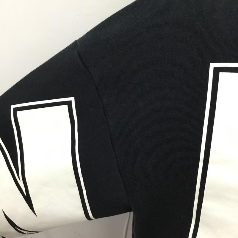 ナイキ NIKE パーカー 長袖 CQ0242-010 フリースプルオーバーフーディ 長袖パーカー スウェット S ロゴ、文字 黒 / ブラック /  メンズ USED 古着 中古 10110067