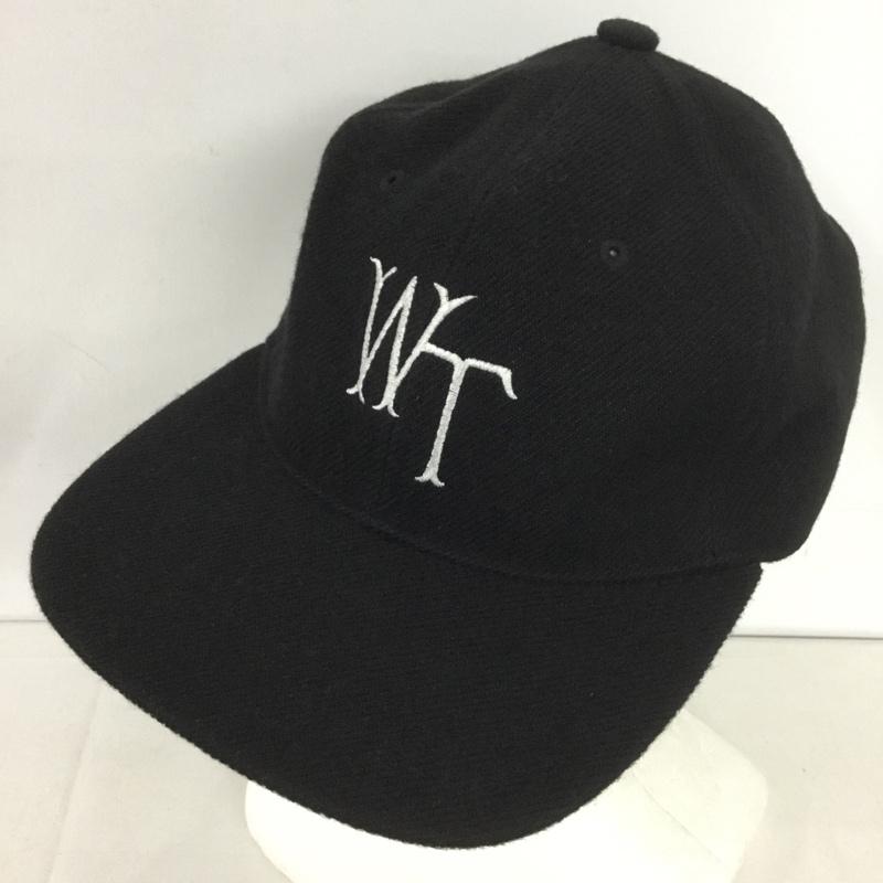 ダブルタップス WTAPS 帽子 キャップ EX49 COLLECTION POLY TWILL 242HCDT-HT12 ロゴ、文字 黒 / ブラック /  メンズ USED 古着 中古 10143931
