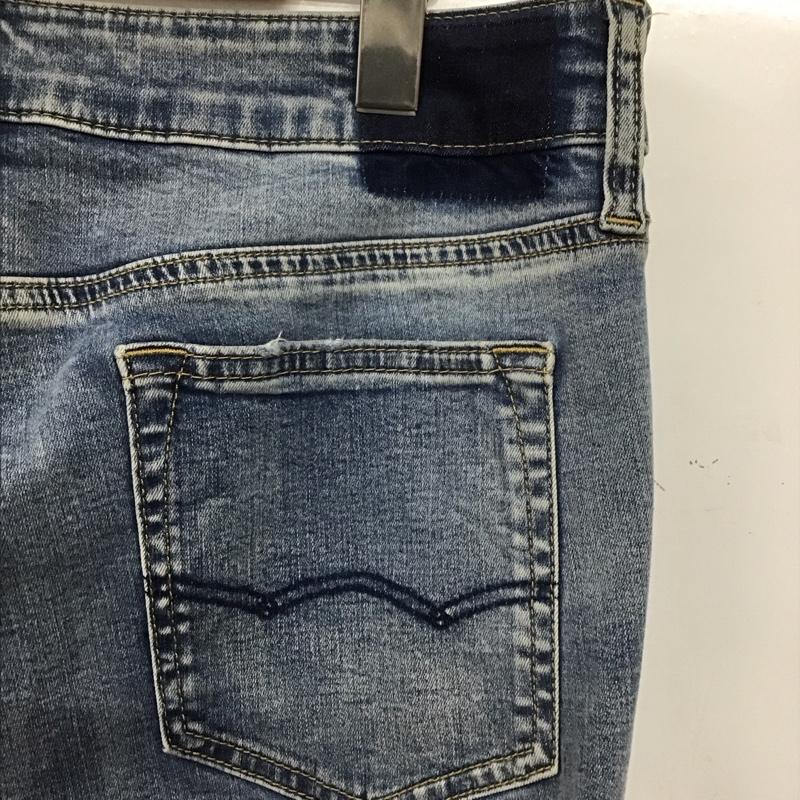 アメリカンイーグル AMERICANEAGLE パンツ デニム、ジーンズ デニムパンツ スリムパンツ カジュアルパンツ ストレッチパンツ 34 無地 インディゴ / インディゴ /  メンズ USED 古着 中古 10144940
