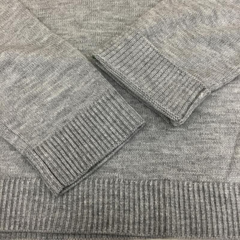 ニコアンド niko and... ニット、セーター 長袖 NKN46680AD M 無地 灰 / グレー /  レディース USED 古着 中古 10142214