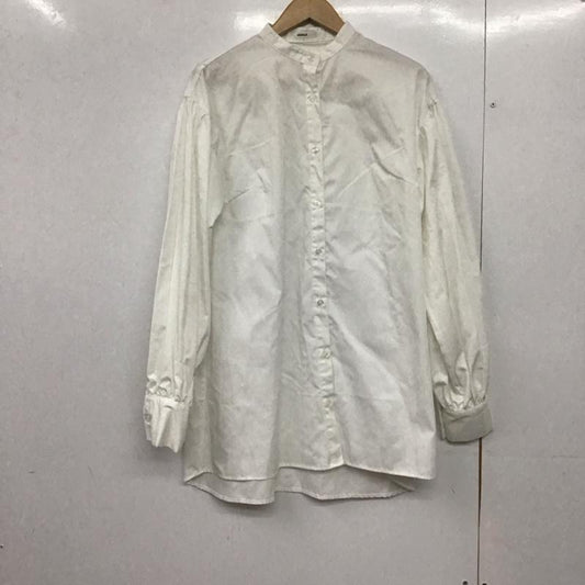 ムルーア MURUA シャツ、ブラウス 長袖 012250301601-05 シャツワンピース 1 無地 白 / ホワイト /  レディース USED 古着 中古 10146473