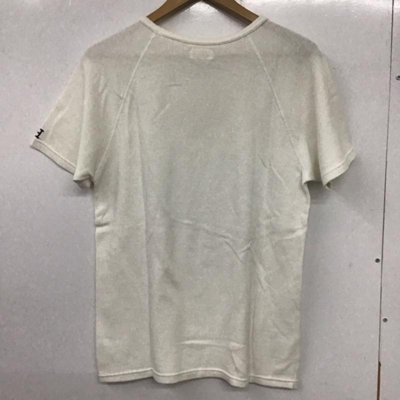 ハリウッドランチマーケット H.R MARKET Tシャツ 半袖 半袖カットソー 無地Tシャツ クルーネックカットソー M 無地 白 / ホワイト /  メンズ USED 古着 中古 10135928