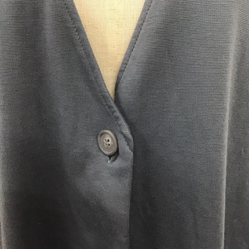 サマンサモスモスブルー Samansa Mos2 blue ワンピース ロングスカート 1106126 カットジャンスカ タグ付き FREE 無地 青 / ブルー /  レディース USED 古着 中古 10123055