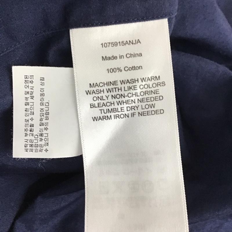 ラルフローレン RALPHLAUREN シャツ、ブラウス 半袖 半袖シャツ ボタンダウンシャツ カラーシャツ ボタンダウンシャツ S ロゴ、文字 紺 / ネイビー /  メンズ USED 古着 中古 10133379