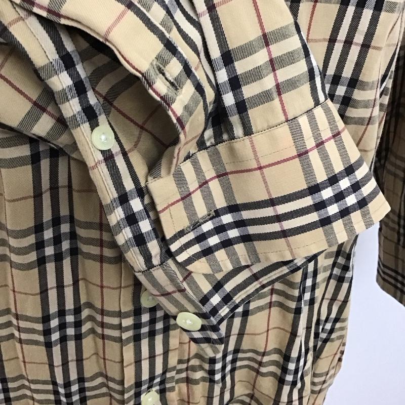 バーバリーロンドン Burberry London シャツ、ブラウス 長袖 長袖シャツ カラーシャツ ポケットシャツ 長袖カットソー チェックシャツ M チェック マルチカラー / マルチカラー /  メンズ USED 古着 中古 10124706