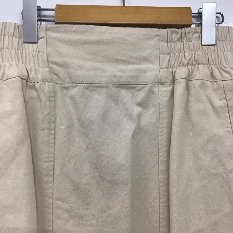 エヘカソポ ehka sopo スカート ロングスカート ロングスカート フレアスカート カジュアルスカート バックスリット FREE 無地 アイボリー / アイボリー /  レディース USED 古着 中古 10145386