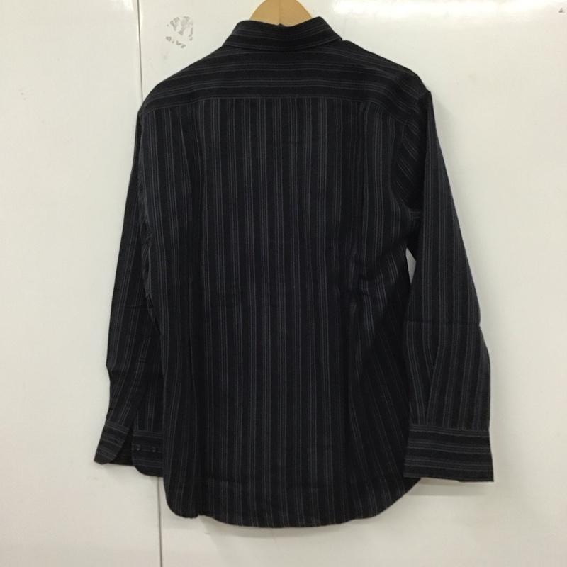 ランバン LANVIN シャツ、ブラウス 長袖 長袖シャツ 無地シャツ カラーシャツ ストライプシャツ L ストライプ マルチカラー / マルチカラー /  メンズ USED 古着 中古 10128644