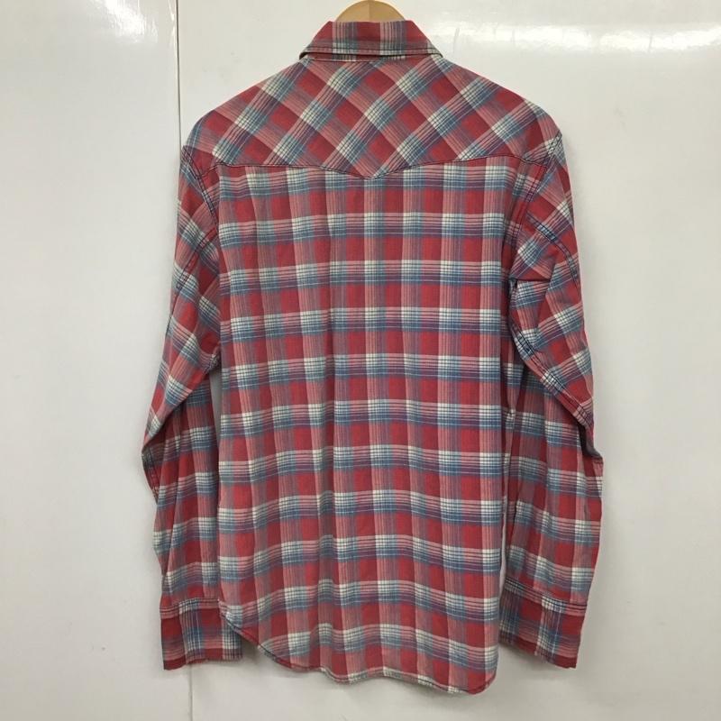リーバイス Levi s シャツ、ブラウス 長袖 長袖シャツ チェックシャツ カラーシャツ L チェック マルチカラー / マルチカラー /  メンズ USED 古着 中古 10130754