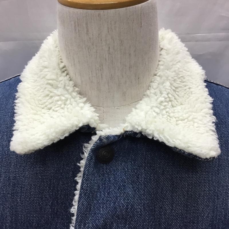 リーバイストラウスアンドコー Levi Strauss & co. ジャケット、上着 ジャケット、ブレザー デニムジャケット カラーボアジャケット Gジャン S 無地 インディゴ / インディゴ /  メンズ USED 古着 中古 10115029