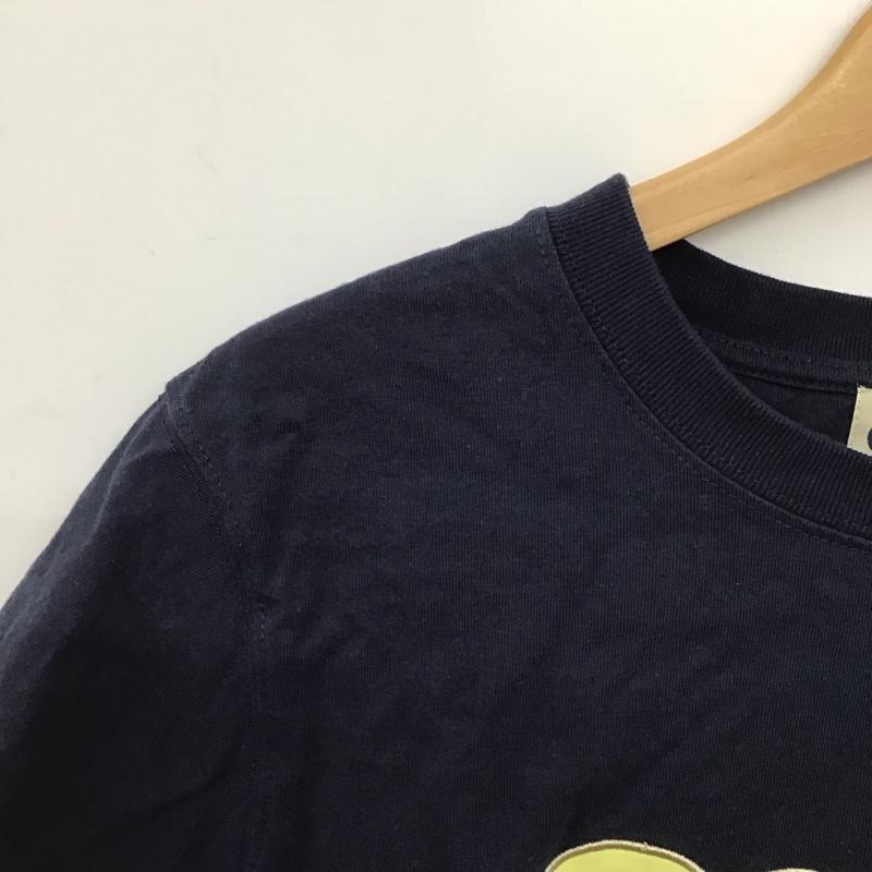 ナインティナインティ 9090 Tシャツ 半袖 S ロゴ、文字 紺 / ネイビー /  メンズ USED 古着 中古 10151285