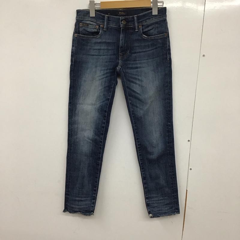 ポロラルフローレン POLO RALPH LAUREN パンツ デニム、ジーンズ 26インチ 無地 インディゴ / インディゴ /  レディース USED 古着 中古 10132162