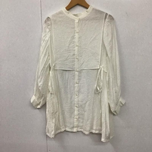 アルシーヴ archives シャツ、ブラウス 長袖 M 無地 白 / ホワイト /  レディース USED 古着 中古 10131839