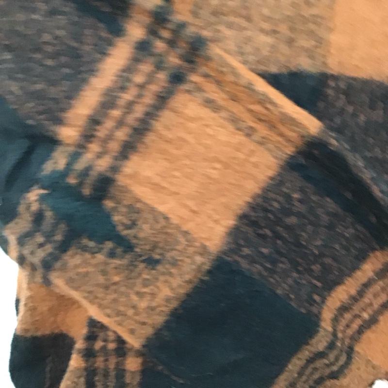 ブレス BREATH パーカー 長袖 メキシカンパーカー フード付きパーカー 長袖カットソー チェックパーカー チェック マルチカラー / マルチカラー /  メンズ USED 古着 中古 10119130