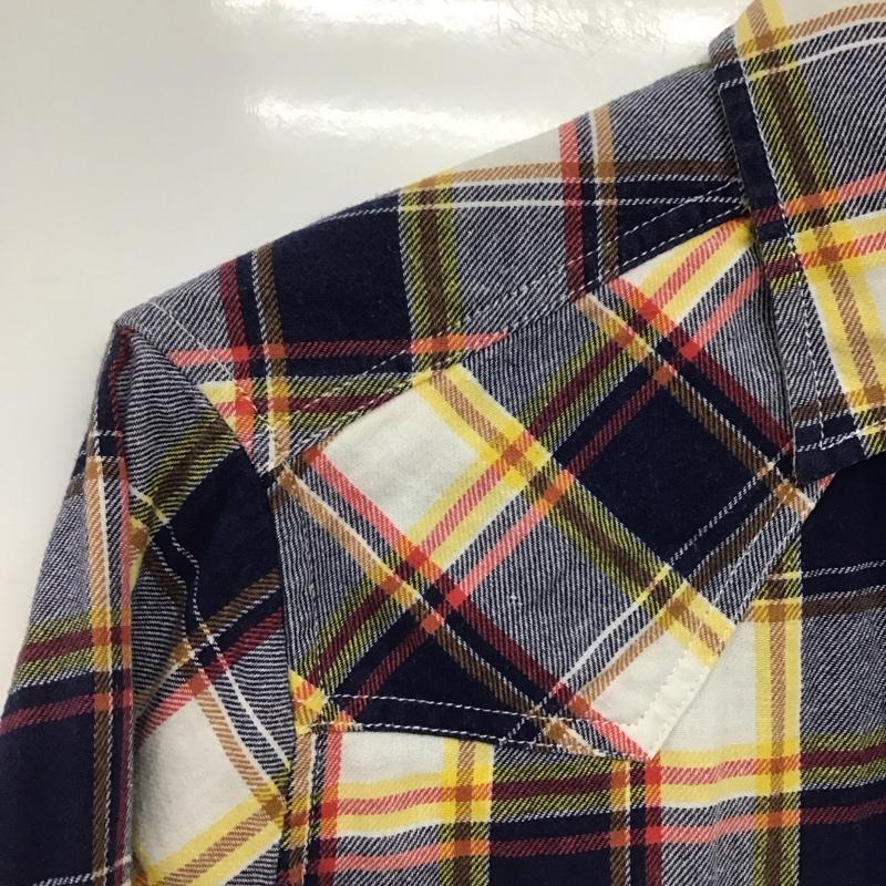 ディッキーズ Dickies シャツ、ブラウス 長袖 長袖シャツ チェックシャツ カラーシャツ M チェック マルチカラー / マルチカラー /  メンズ USED 古着 中古 10142624