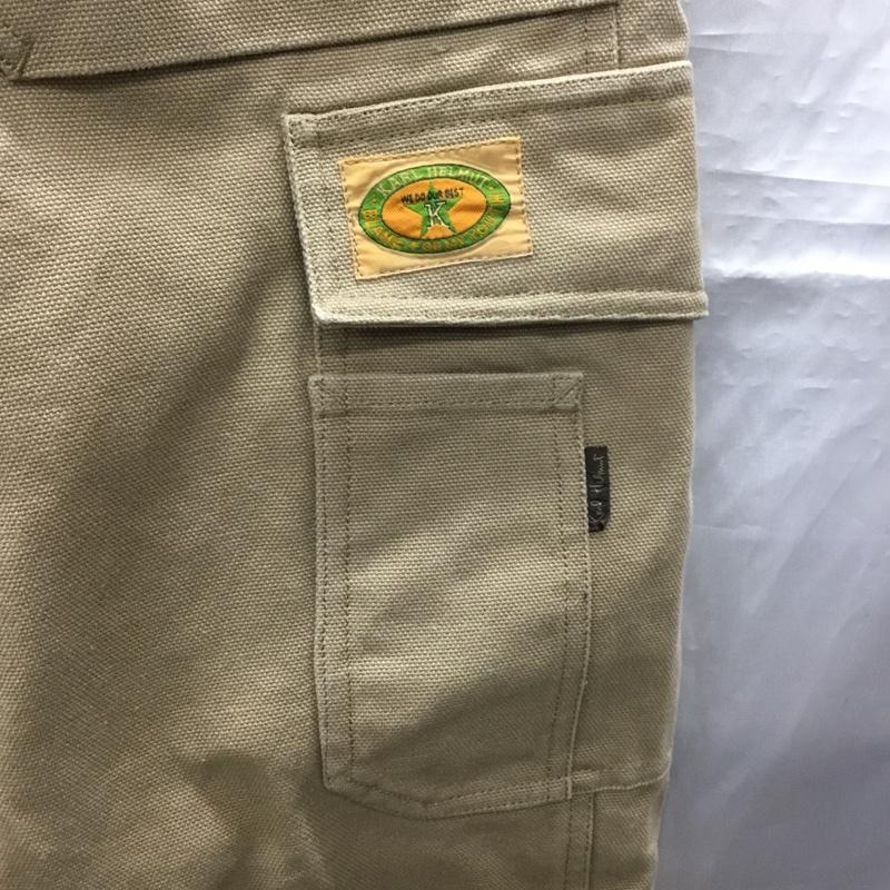 カールヘルム KARLHELMUT パンツ ワークパンツ、ペインターパンツ ワークパンツ ワイドパンツ カジュアルパンツ L 無地 ベージュ / ベージュ /  メンズ USED 古着 中古 10122267